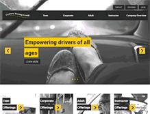 Tablet Screenshot of centurydriving.com